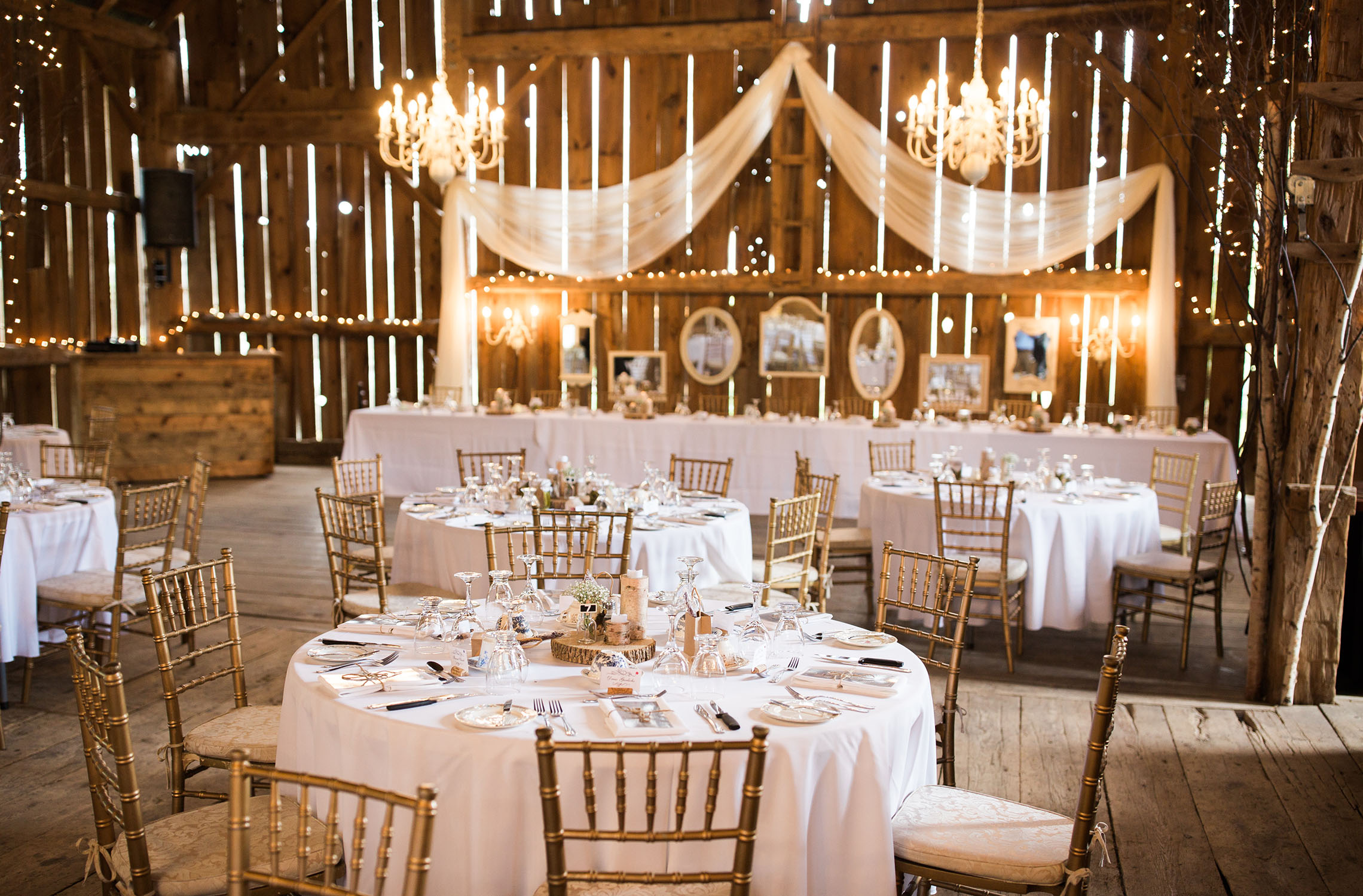Dream decor at this Classic Century Barn Wedding